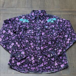 Girls Cowgirl Hardware Western Shirt